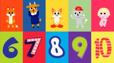 Learn To Count 1-10 | Fox In Socks | Kids Songs | Gigglebox