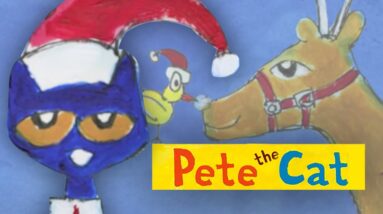PETE THE CAT Saves Christmas | Book Trailer | Give it Your All Song!