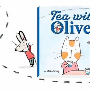 TEA WITH OLIVER | Book Trailer | Cat Meets Mouse!