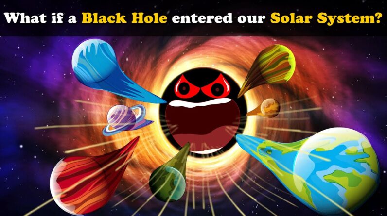 What if a Black Hole entered our Solar System? + more videos | #aumsum #kids #education #children