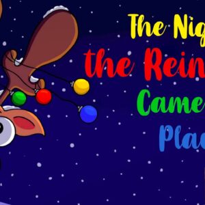 🎄 Kids Book Read Aloud: THE NIGHT THE REINDEER CAME TO PLAY by Maria Votto  Karen and Isabelle Tanch